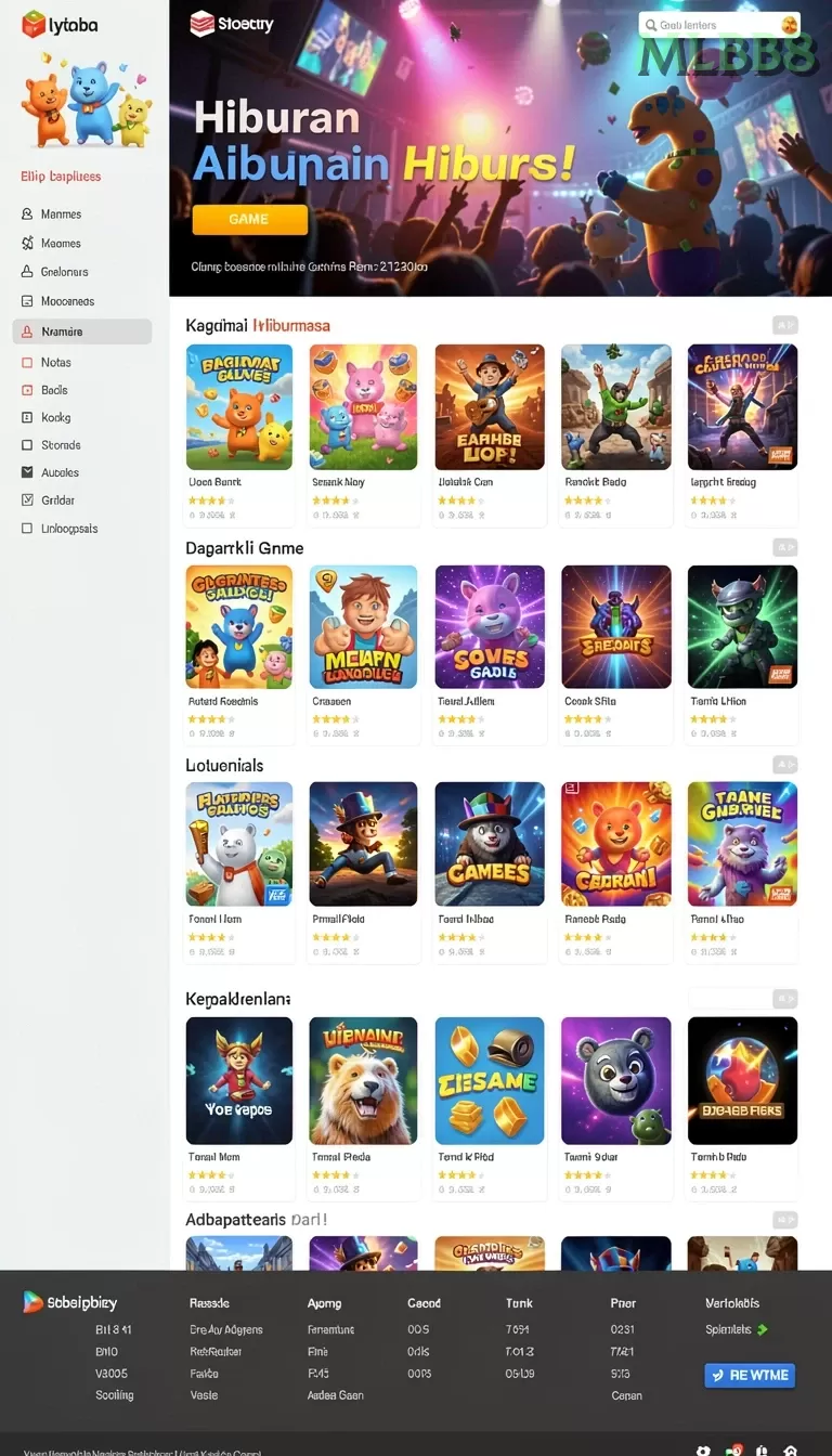Galeri pratinjau visual mlbb8 build APK resmi terbaru