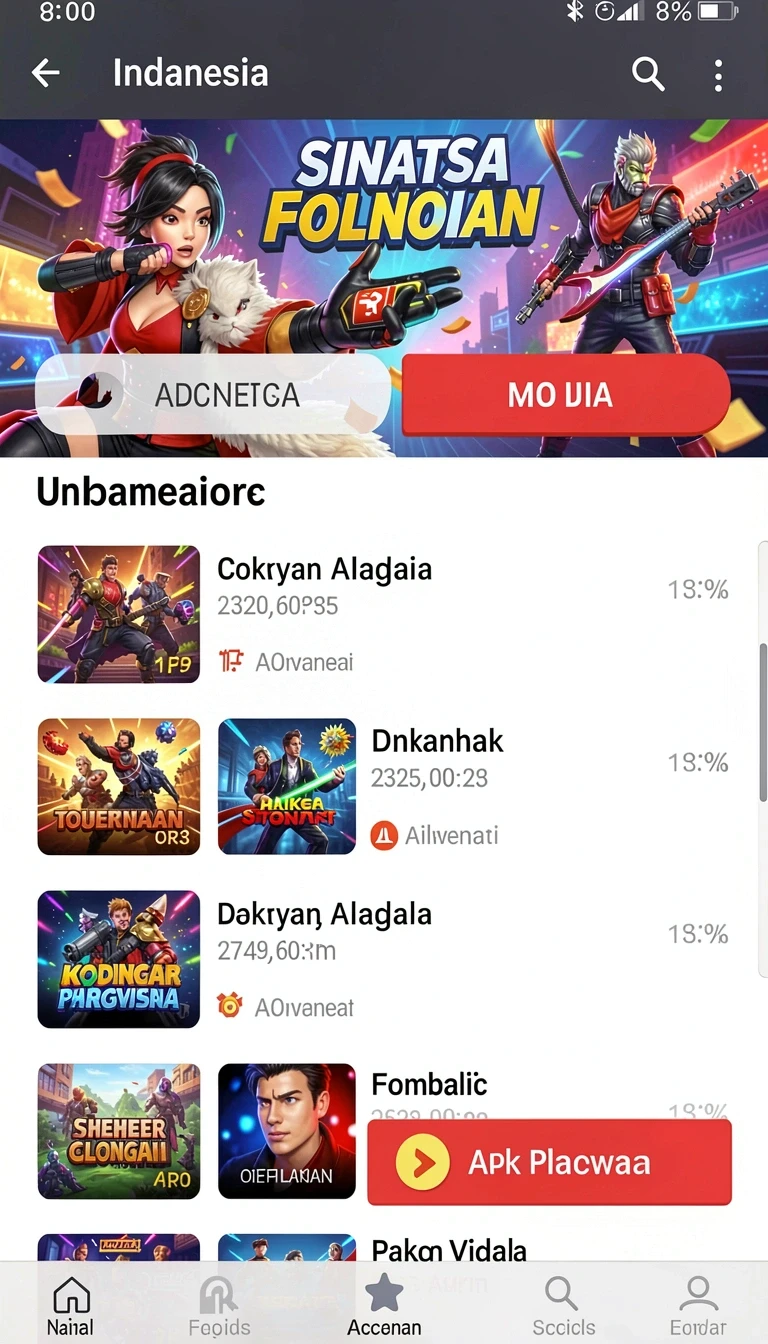 Pratinjau antarmuka mlbb8 — aplikasi APK resmi Android v2.5.6